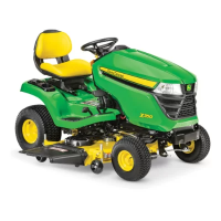 Dārza traktors John Deere X350, 726 cm3, 13.7 kW, 20 ZS, 122 cm pļaušanas platums