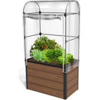 Mini siltumnīca KETER MAPLE 99 x 58 x 185 cm, brūna