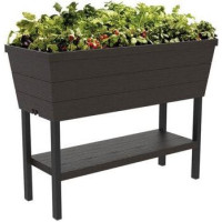 KETER URBAN BLOOMER XL puķu pods, pelēks