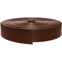 Žoga lamile MIKKO 4,75cm x 35m RAL8017 brūna + 28 gab. turētāji