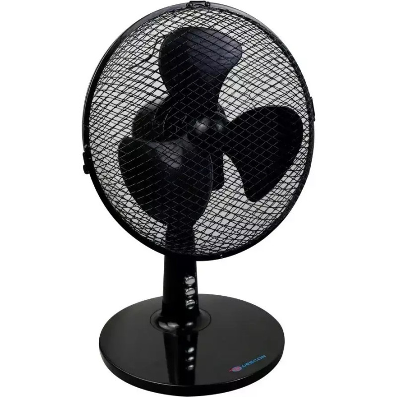 Dedra-Exim Galda ventilators, 9”, melns