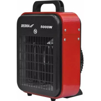 Dedra-Exim Elektriskais silditajs 2,5/5,0 kW, 400 V, termostats, gaisa pušana 730 m3/h, ventilatora funkcija