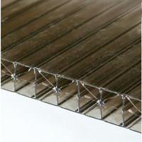 Šūnu polikarbonāts 16 mm Bronza 6000x2100mm