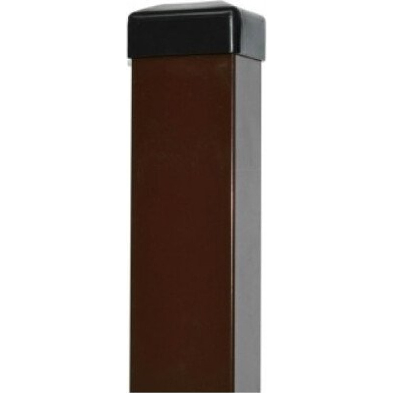 Žoga stabs 60x40x2000mm, 1,2mm, ZN+RAL8017 (brūns)