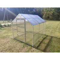Siltumnīca KLASIKA BERNARD 2,35x6 m ar 4mm polikarbonāta pārklājumu 4779037492329