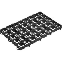 Zālāju režģis SG6, 57,5x38x4 cm, melns;