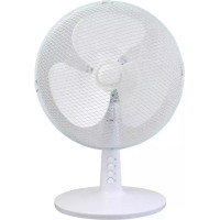 Dedra-Exim Galda ventilators, 12”, balts