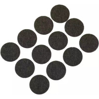 Dedra-Exim Pašlimejošas filca paplaksnes komplekts 12 gab., apalas 22 mm, brunas
