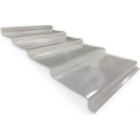Profilētā polikarbonāta jumta loksnes DIAMOND TILE EFFECT 2,8 mm 0,954x3m, caurspīdīga