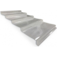 Profilētā polikarbonāta jumta loksnes DIAMOND TILE EFFECT 2,8 mm 0,954x3m, caurspīdīga