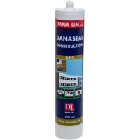 Bezkrāsains silikona hermētiķis (300 ml) Danaseal Construction