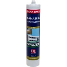 Bezkrāsains silikona hermētiķis (300 ml) Danaseal Construction