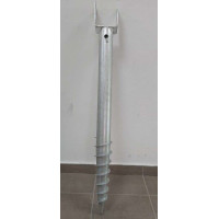Skrūvpālis U veida 68x100x1000mm HDG
