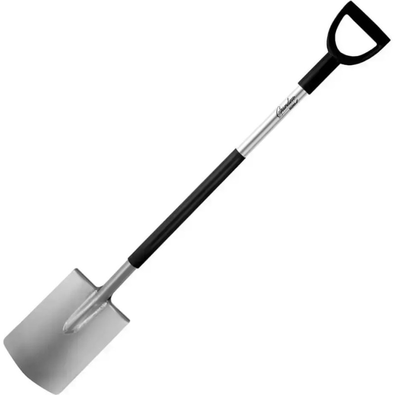 Dedra-Exim Taisna lapsta metala spals, D-veida formas plastmasas rokturis 122cm