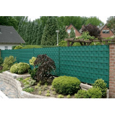 Žoga lamile MIKKO Economy 4,75x3500cm RAL6005, zaļa + 28 gab. turētāji