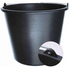 Plastmasas spainis 12 L, melns