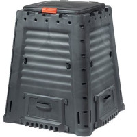 Komposta kaste Keter Mega 650l, melna