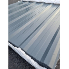 Metāla segums T18 E trapecveida, 0,40mm 2000x1185mm PS RAL7016 Pelēks