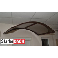 Jumtiņš STARKEDACH R-160, Brūns, 160x100x35cm;