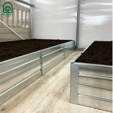 Paaugstinātā dārza dobe Klasika Garden 1500x500x200mm, cinkota;