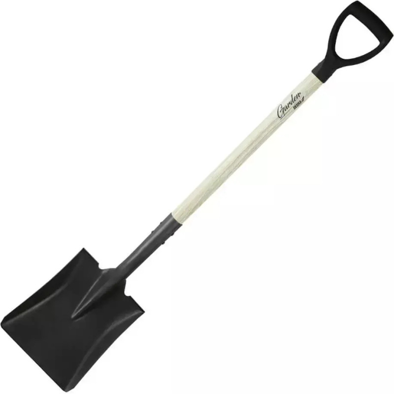 Dedra-Exim Smilšu lapsta koka spals, D-veida formas plastmasas rokturis 120cm