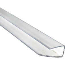 Nobeiguma profils polikarbonāta loksnēm PC-U  4-6 mm;  2.1m