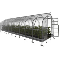 Siltumnīca KLASIKA DROP 2,5x10m ar 4mm polikarbonāta pārklājumu; 4779037494149