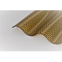 Profilētā polikarbonāta loksne DIAMOND SINUS 2,8 mm 1.045x2m, bronza