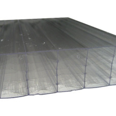 Šūnu polikarbonāts 32mm caurspīdīgs 6000x1200mm