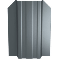 Profilēta metāla žoga štaketas STANDARD RAL7016 (Antracīta Pelēka) PSx2