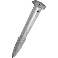 Skrūvpālis M 68X750X2,0mm M12 HDG
