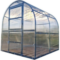 Siltumnīca KLASIKA SLIM 2x2m (4m2) ar 4mm polikarbonāta pārklājumu