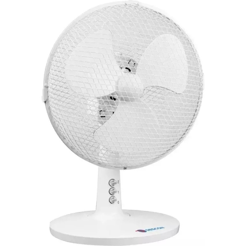 Dedra-Exim Galda ventilators, 9”, balts