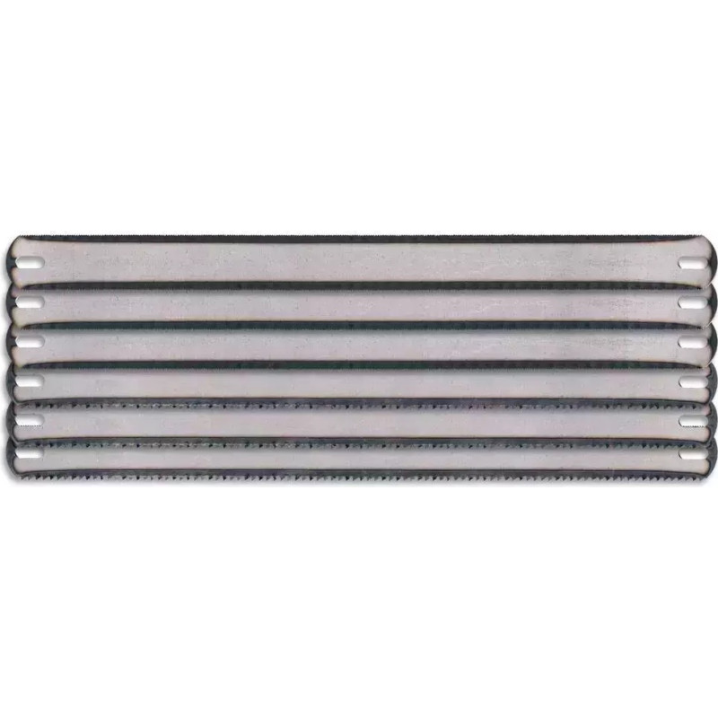 Asmens rokas zagiem, kokam, metalam, RAMd, 300 x 25 x 0,6 mm, 8–24 zobi colla, 72 gab., RAŽOTS POLIJA