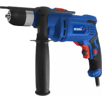 Triecienurbjmašina 700W, pašiespilejams turetajs 13 mm, krasaina kaste