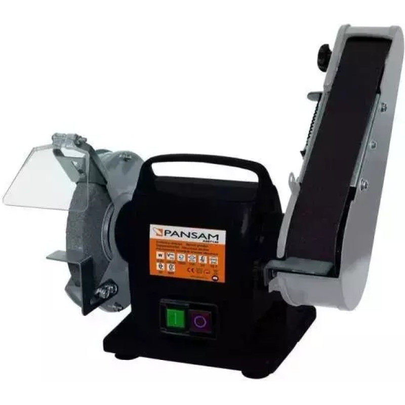 Galda slipmašina 200 W, diski 150 x 20 x 12,7 mm, 50 x 686 mm, drošs elektromagnetiskais sledzis