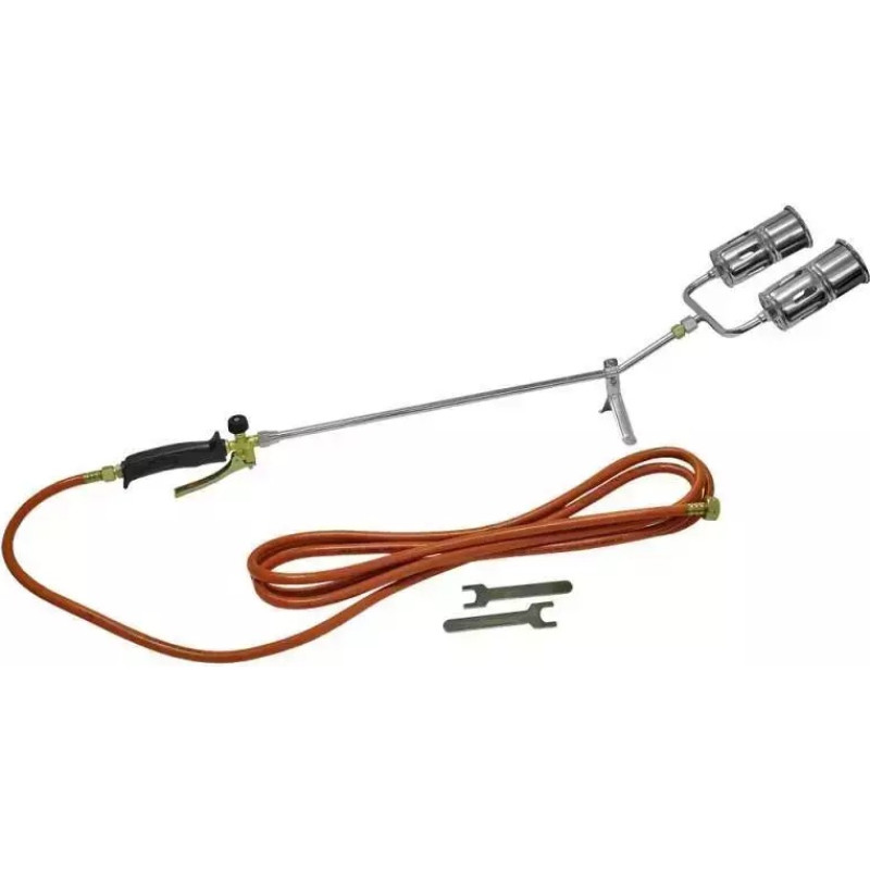 Komplekts jumtu darbiem ar divam sprauslam, sprauslas diam. 60 mm, šlutene 5 m