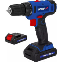 Akumulatora urbjmašina-skruvgriezis 18V, 2x1,5Ah, 1h, 0-400/0-1350rpm