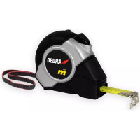 Merlente, 3 m/16 mm, I CE, korpuss ar gumijas parklajumu, par 30 % biezaka
lente ar neilona parklajumu, magnets, AUTOMATISKA fiksacija, turetajs