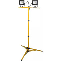 Darbnicas lampa 2x20W SMD LED, Economy, stativs, IP65
