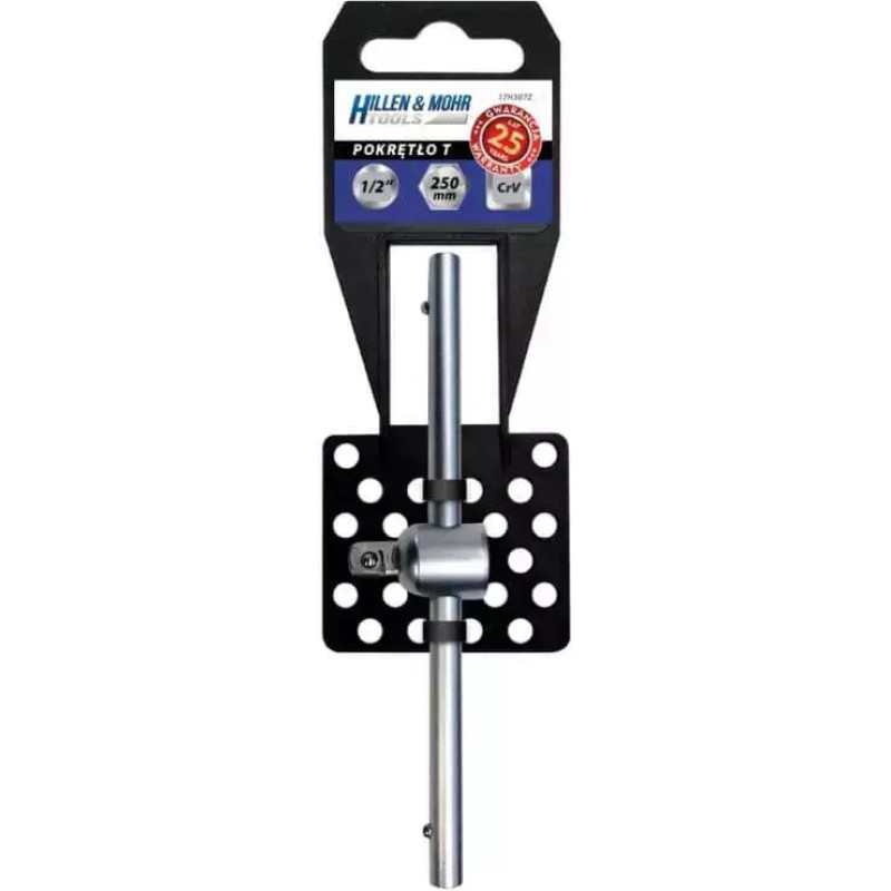 T-veida rokturis 1/2”, plastmasas turetajs