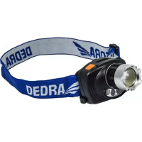 Pieres lukturis, 3 W LED, balta, sarkana vai sarkana mirgojoša gaisma, gaismas plusmas regulešana, ieslegšanas/izslegšanas iespeja ar kustibu sensora palidzibu, galvas lente, ar baterijam