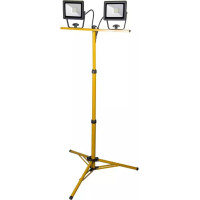 Darbnicas lampa 2x30W SMD LED, Economy, stativs, IP65
