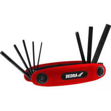 Sešsturu atslegas 1,5-8mm komplekts 8 gab.,CRV,nomelnotas