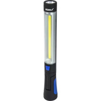Akumulatora lampa, Ni-MH, 3 W COB LED + 3W LED, USB barošanas bloks 230 V un 12 V, garena ar magnetu, aki, darbalaiks aptuveni 3–4 st.