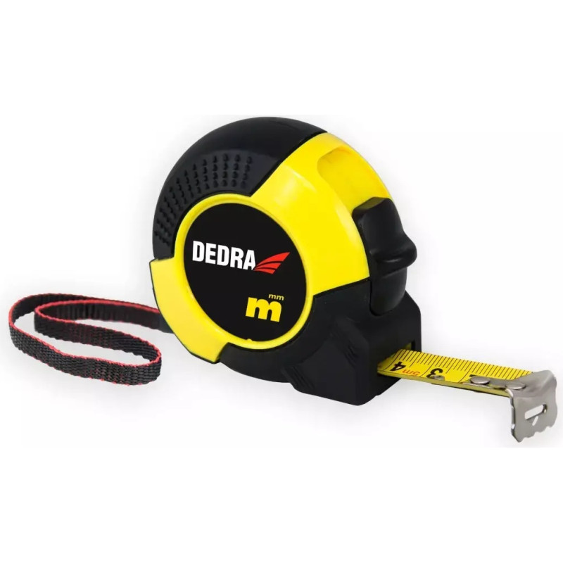 Merlente, 3 m/16 mm, II CE, korpuss ar gumijas parklajumu, lente ar neilona parklajumu, 1 fiksators, turetajs