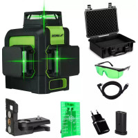 3D daudzkartu lazers, zalš