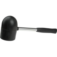 Gumijas skardnieka amurs 90mm, terauda rokturis