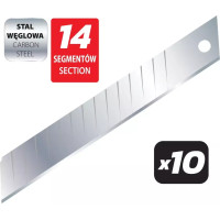 Blivi griezti asmeni 18mm, 14 segmenti, 10 gab.