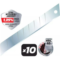 Precizi lauzti asmeni 18mm 10 gab.